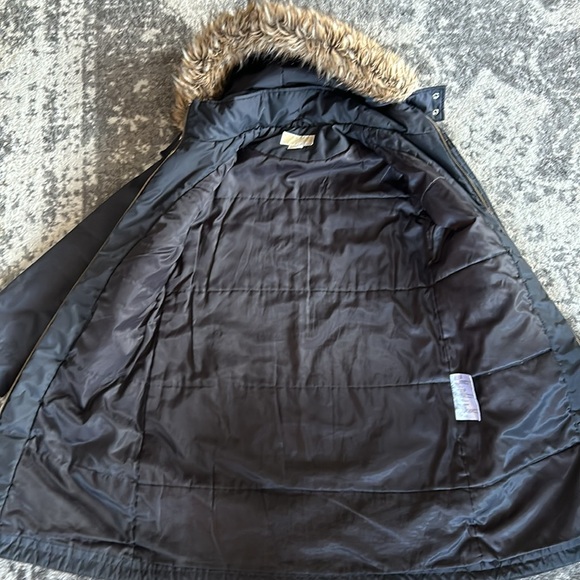 Michael Kors Long Coat with Removable Hood - Picture 6 of 6